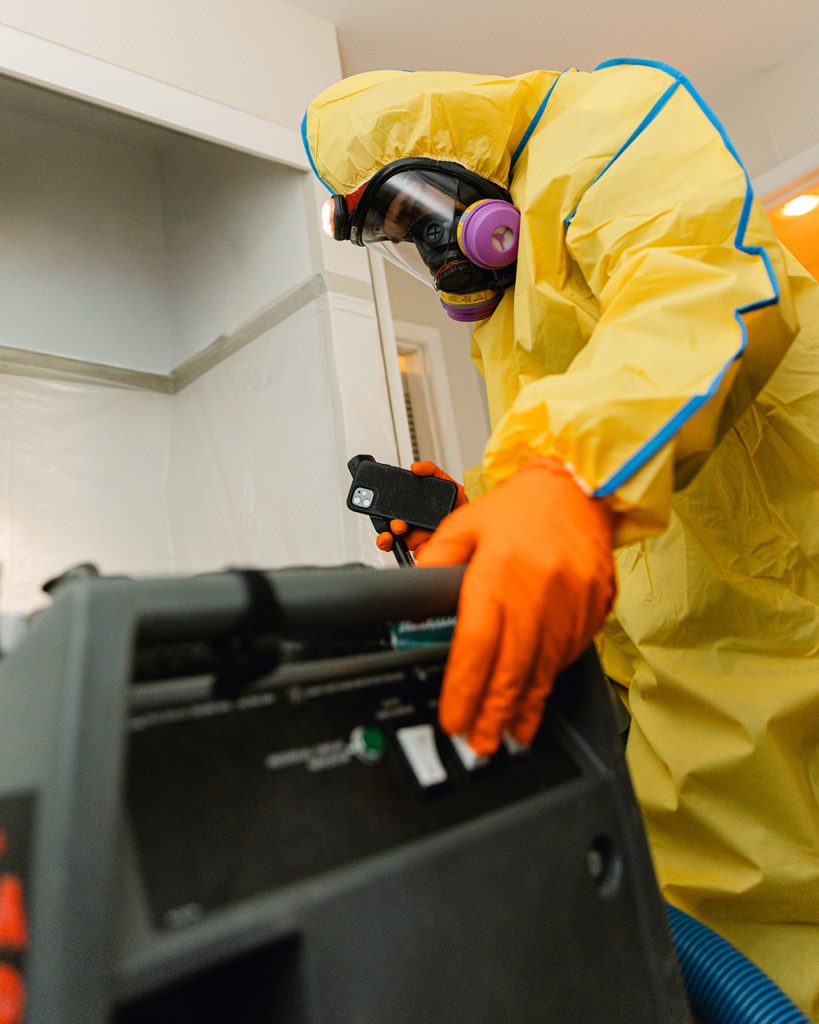 Water damage assessment by Lovett Restoration
